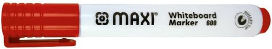 Maxi White Board Marker Fine Red - Pcs