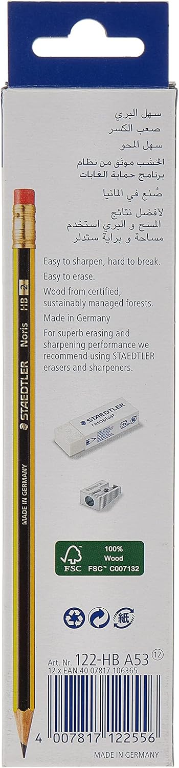 Staedtler Noris Pencil 12 Pcs - Pkt (SRG)