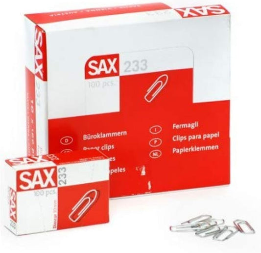 Paper clip Sax 233 - Pkt (SRG)