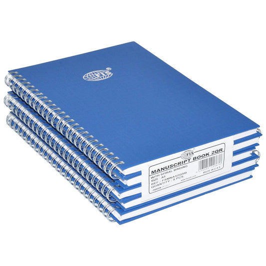 Manuscript Book A4 2QR - Pcs (SRG)