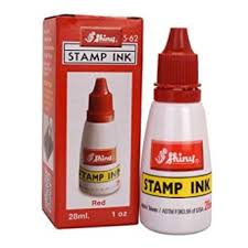 Stamp Pad Ink Shiny Red 28ml  - Pcs (SRG)