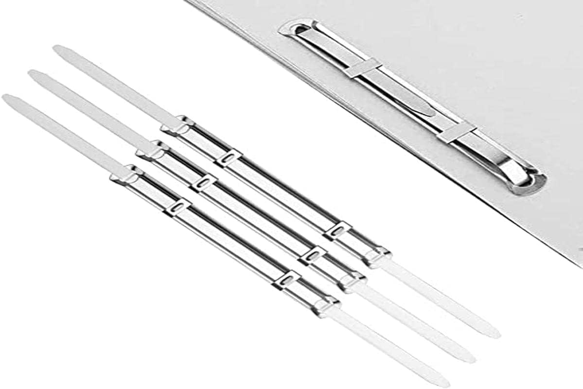 File Fastener Plastic Coated  50Pcs - Pkt (SRG)