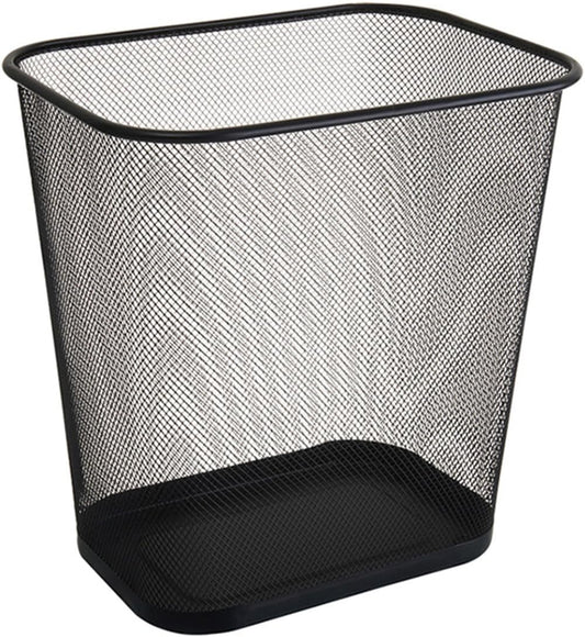 Wire Mesh Dust Bin Black  - Pcs (SRG)