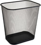 Wire Mesh Dust Bin Black  - Pcs (SRG)