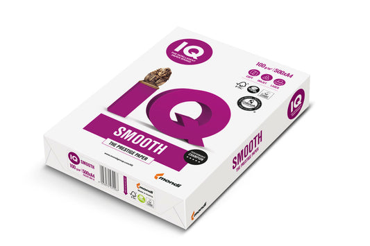 IQ Copy Paper A4 Size 120Gsm White 250 Sheet - Ream (THREADS)