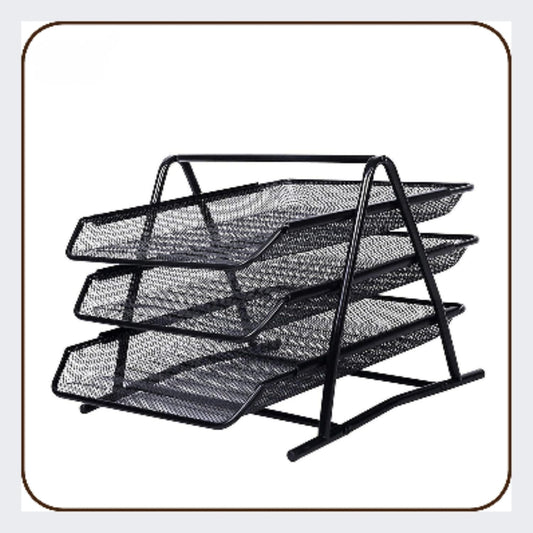 Wire Mesh Document Tray 3 tier - Pcs (THREADS)