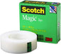Scotch Magic Tape  3/4" x 36Yds 3M - 810 - Pcs (THREADS)