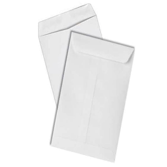 Envelope White 9"x4"  50 Pcs - Pkt (SRG)