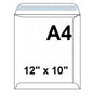 Envelope White A4 12"x10" 50 Pcs - Pkt( THREADS)