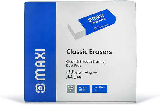 Flamingo / Maxi Classic Eraser 20 - Pcs(THREADS)