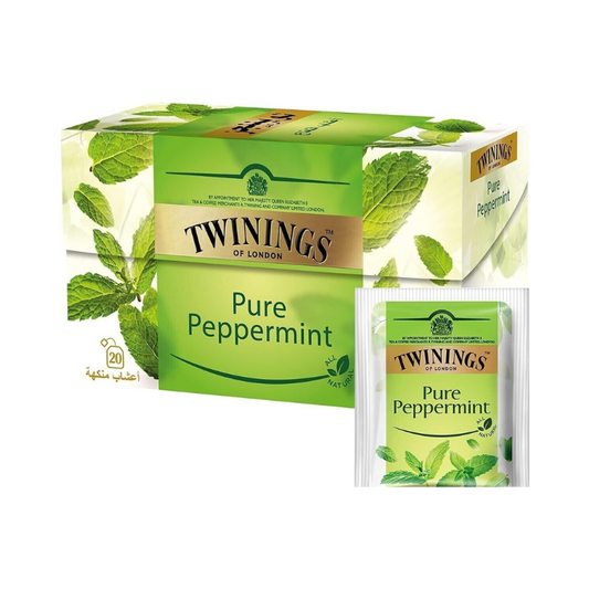 TEA BAG TWINING PURE PEPPERMINT 20 BAGS - PCS (ACWA)