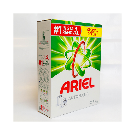 DETERGENT POWDER ARIEL GREEN / 2.5 /KG (FIRST HOMES)