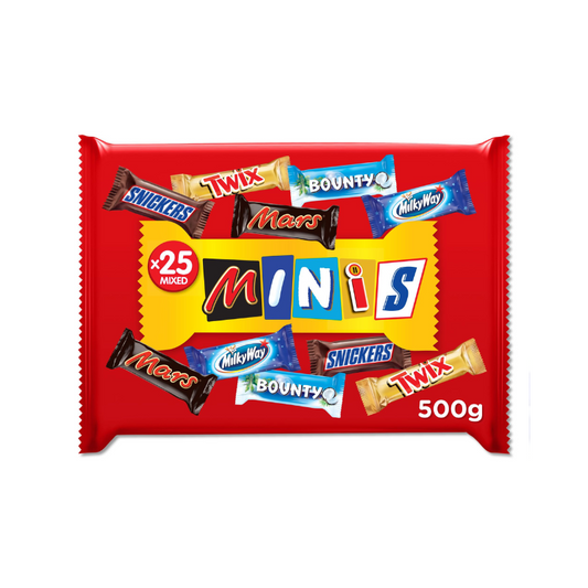 MIXED MINI CHOCOLATE POUCH  500 GM - PKT (FIRST HOMES)