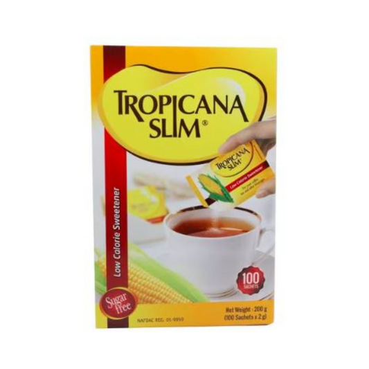 SUGAR FREE TROPICANA SLIM -ZERO CALORIE SWEETENER 100'S (FIRST HOMES)
