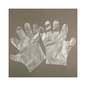 TRANSPARENT PLASTIC GLOVES 100 PCS -PKT (FIRST HOMES)