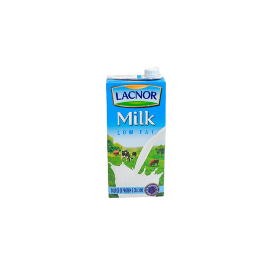 LONGLIFE MILK LACNOR LOW FAT 1 LITER - PCS (ACWA)