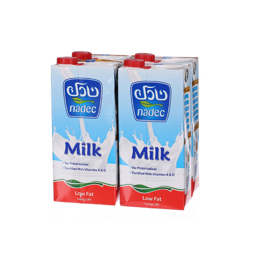 LONGLIFE MILK NADEC LOW FAT 1 LITER - PCS (ACWA)