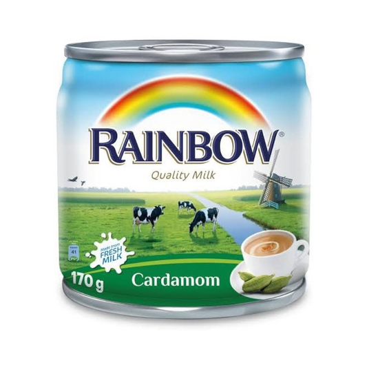 CANNED MILK RAINBOW CARDAMOM  160 ML - PCS (DETECH)