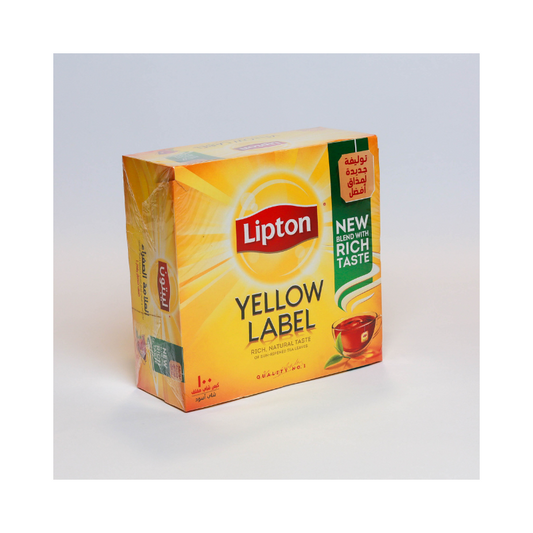 TEA BAGS LIPTON OFFICE PACK 100 BAGS - PKT (DETECH)