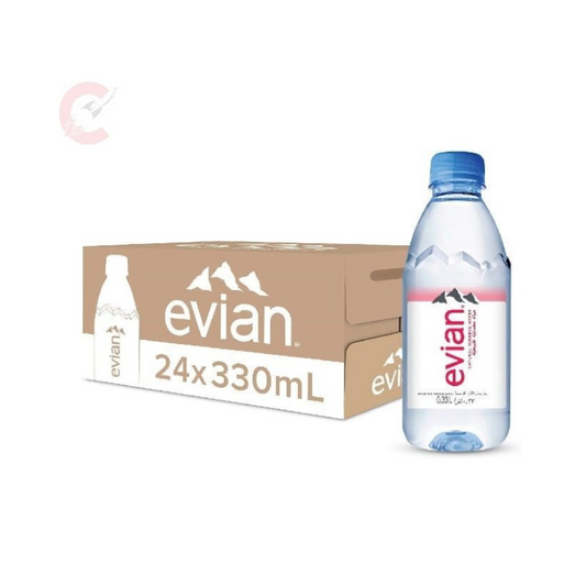 WATER MINERAL EVIAN 330 ML 24 PCS - CTN (FIRST HOMES)