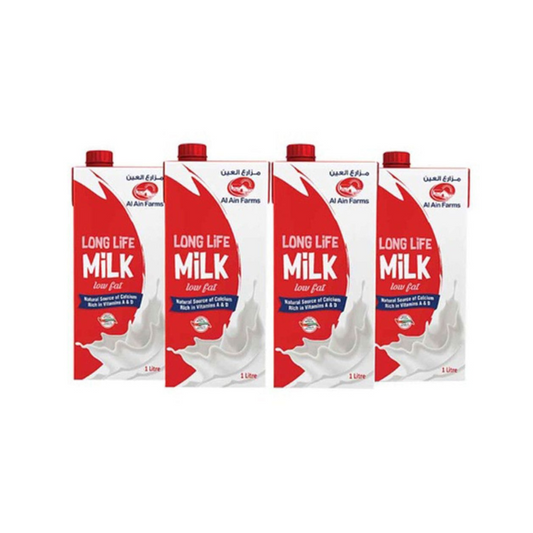 LONGLIFE MILK AL AIN LOW FAT 1 LITER - PCS (ACWA)