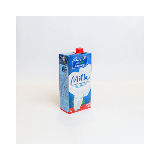 LONGLIFE MILK AL MARAI  LOW FAT 1 LITER - PCS (ACWA)