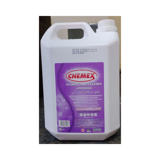 DISINFECTANT CLEANER CHEMEX LAVENDER 5 LITER - PCS (FIRST HOMES)