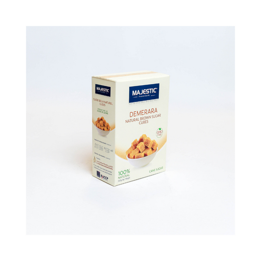 SUGAR MAJESTIC BROWN CUBE 500 GM - PKT (FIRST HOMES)