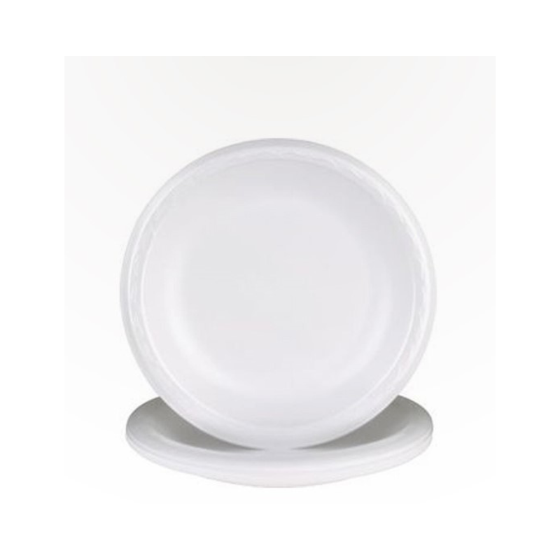 FOAM PLATE 9 INCH 25 PC - PKT (IDO)