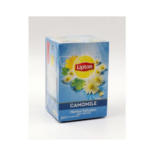 TEA BAGS LIPTON CAMOMILE 20 BAGS  - PKT (DETECH)
