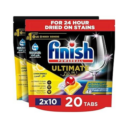 DISHWASHING FINISH TABLET 20 PCS - PKT (ACWA)