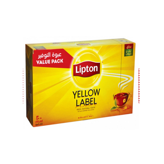TEA BAGS LIPTON 200 BAGS - PKT (DETECH)