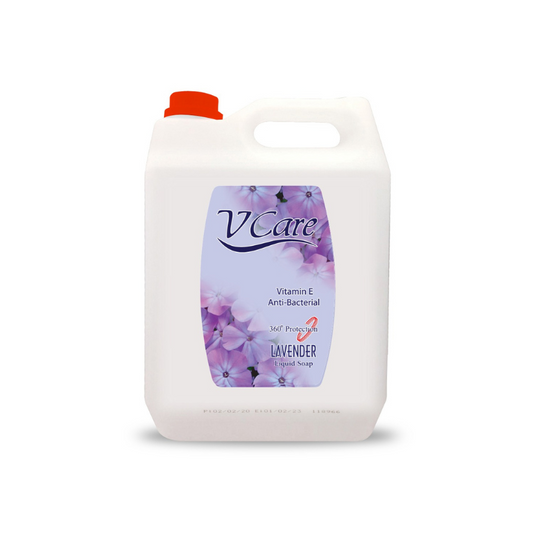 HAND WASH V CARE LAVENDER 5 LITER - PCS (EMIRATES PRECAST)