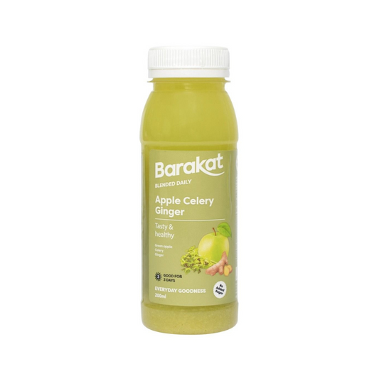 BARAKAT FRESH APPLE CELERY GINGER JUICE 200 ML - PCS (ACWA)