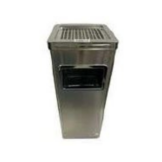 STAINLESS STEEL STANDING ASHTRAY DUST BINS - PCS (FIRST HOMES)