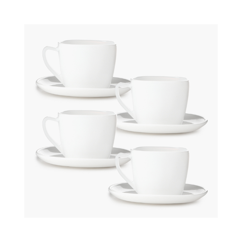 TEA CUP SAUCER 12 PCS  SET (FAB)