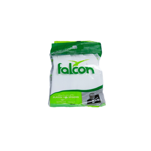 PLASTIC SPOON LD 50 PC - PKT (DETECH)