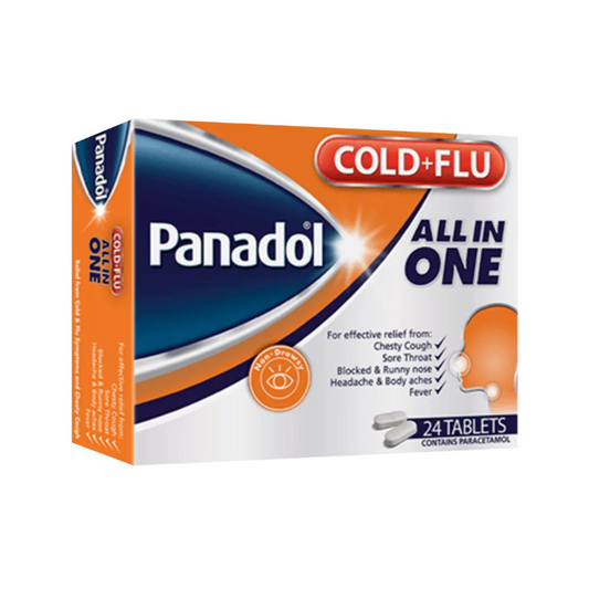 PANADOL COLD & FLU  24 TABS - PKT (MASOOD)