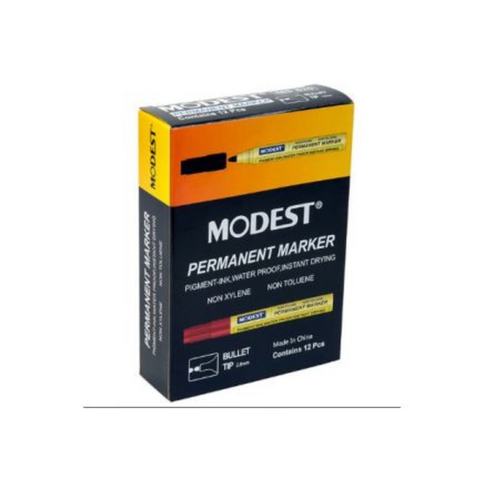 Modest Permanent Marker Fine Black - Pcs (MASOOD)