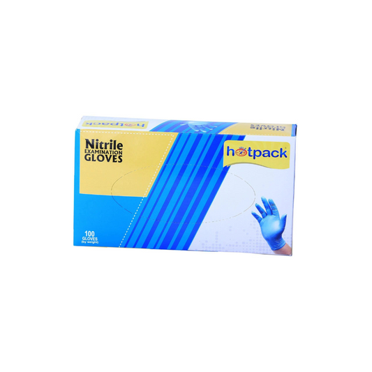 NITRILE GLOVES BLUE / MEDIUM (ACWA)
