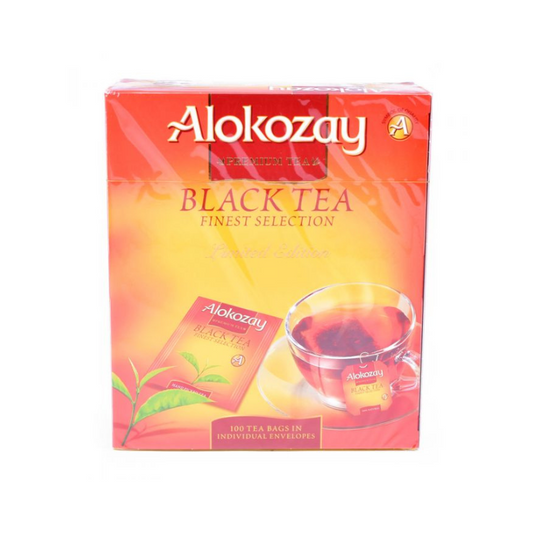 TEA BAGS ALOKOZAY ENVELOP 100 BAGS - PKT (FIRST HOMES)