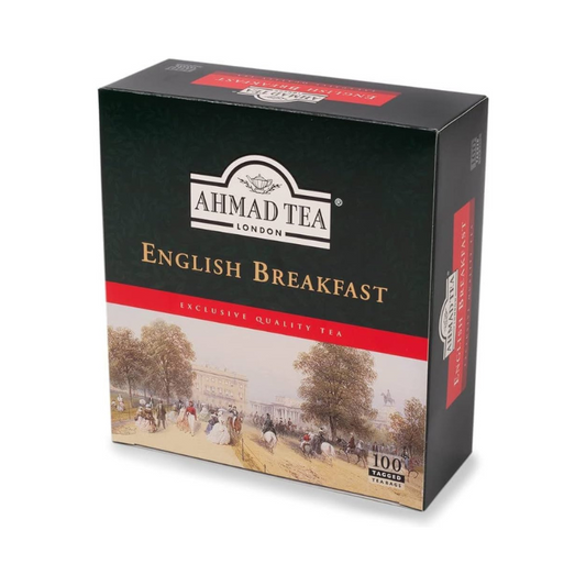 TEA BAGS ENGLISH AHMED 100 BAGS - PKT (EMIRATES PRECAST)