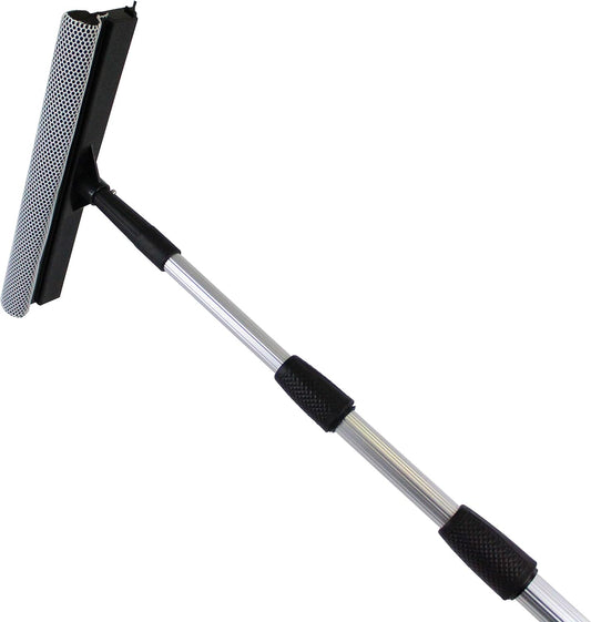 WINDOW WIPER AND SPONGE WITH EXTENDABLE STICK - PCS (THREADS)