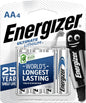 ENERGIZER BATTERIES AA  4PC - PKT (THREADS)