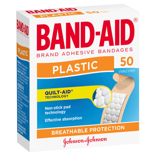 BAND AID STRIPS 100 PCS - PKT (THREADS)