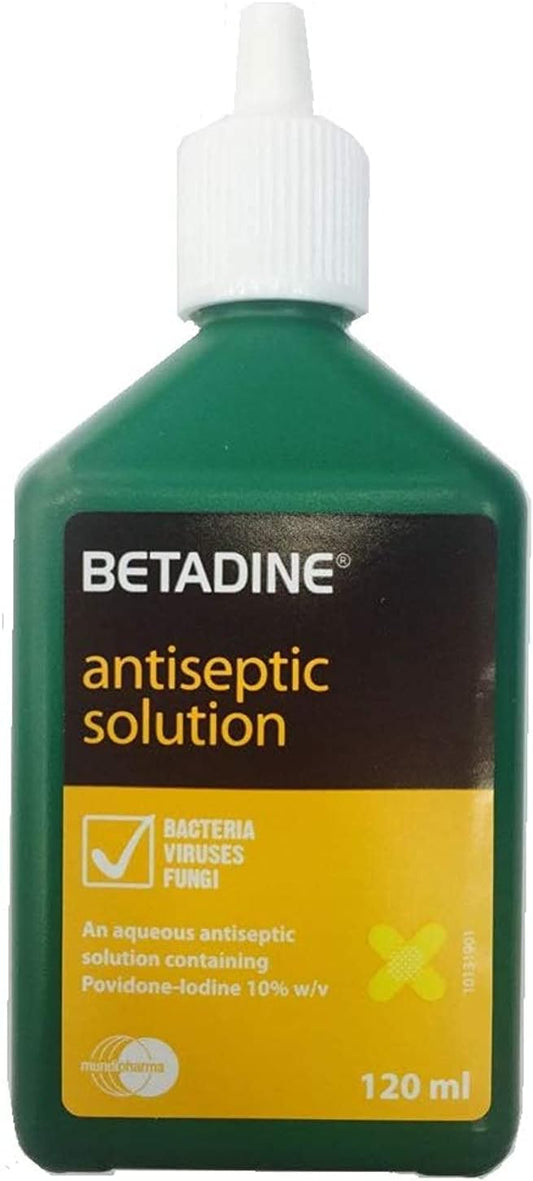 BETADINE ANTISEPTIC 120ML - PCS (THREADS)