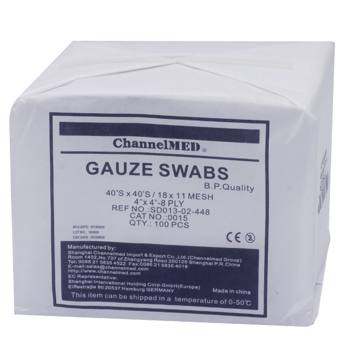 GAUZE SWAB 4*4 - PKT (THREADS)