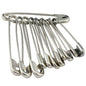 SAFETY PINS 10 PCS-PKT (THREADS)